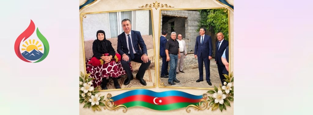 Faiq Quliyev Zəlimxan Yaqubun Gürcüstanda doğulub boya-başa çatdığı evi ziyarət edib