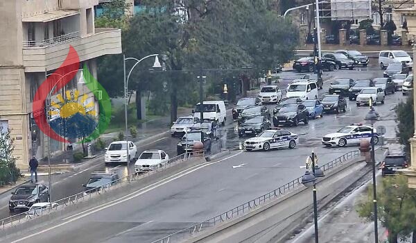 Bakıda böyük tıxac: “Dərnəgül”dən “Azadlıq” istiqamətində hərəkət dayanıb