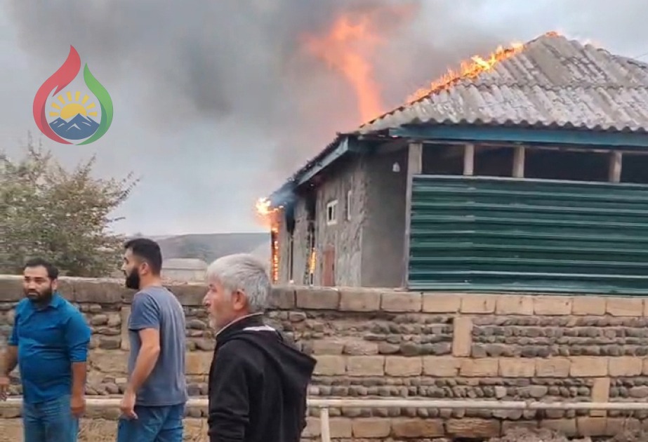Cəlilabadda fərdi yaşayış evi yandı