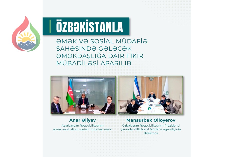 Azərbaycan və Özbəkistan sosial müdafiə sahəsində əməkdaşlığın yeni istiqamətlərini müzakirə edib