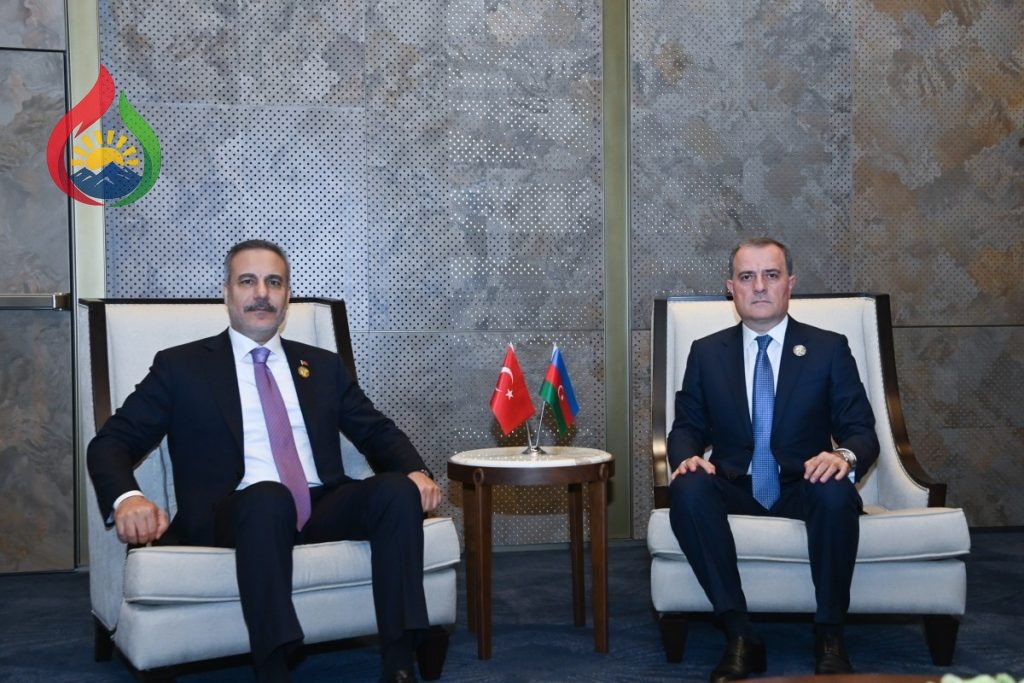 Ceyhun Bayramov Hakan Fidanla görüşüb